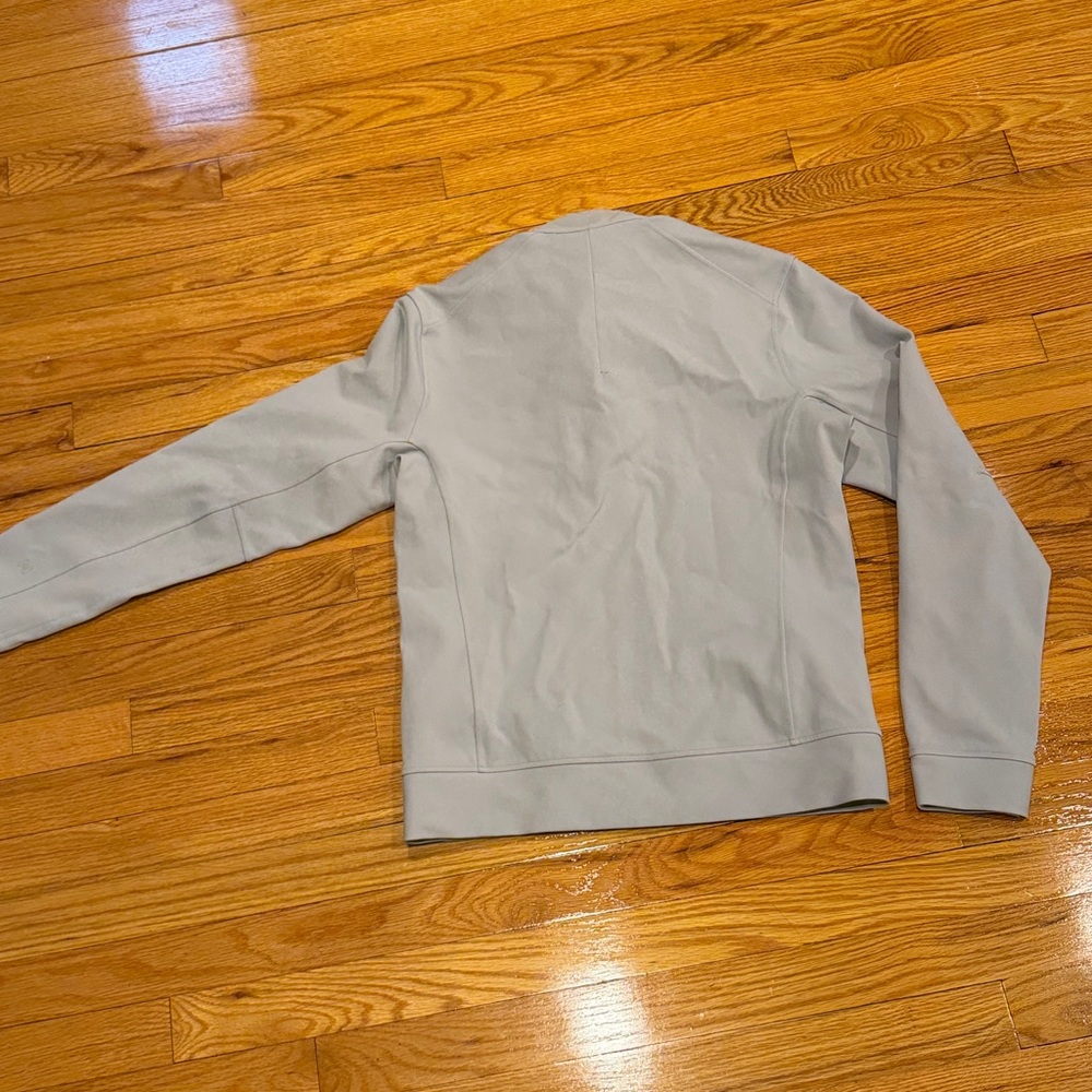 Lululemon Men’s Athletica Light Gray Jacket - Picture 7 of 9